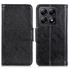 For Xiaomi 14T Nappa Texture Horizontal Flip Leather Phone Case(Black) - 1