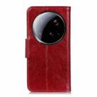 For Xiaomi 15 Ultra Nappa Texture Horizontal Flip Leather Phone Case(Red) - 3