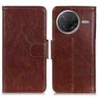 For Xiaomi Poco F7 Pro / F7 Ultra Global Nappa Texture Horizontal Flip Leather Phone Case(Brown) - 1