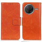 For Xiaomi Poco F7 Pro / F7 Ultra Global Nappa Texture Horizontal Flip Leather Phone Case(Orange) - 1