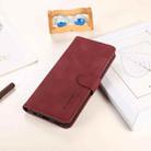 For Xiaomi Poco X7 Pro KHAZNEH Matte Texture Leather Phone Case(Red) - 2