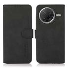 For Xiaomi Poco F7 Pro / F7 Ultra Global KHAZNEH Matte Texture Leather Phone Case(Black) - 1