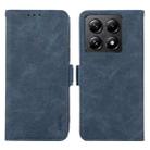 For Xiaomi 14T ABEEL Frosted Magnetic RFID Leather Phone Case(Blue) - 1