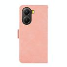 For Xiaomi Poco X7 Pro ABEEL Frosted Magnetic RFID Leather Phone Case(Pink) - 3