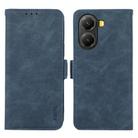 For Xiaomi Poco X7 Pro ABEEL Frosted Magnetic RFID Leather Phone Case(Blue) - 1