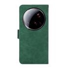 For Xiaomi 15 Ultra ABEEL Frosted Magnetic RFID Leather Phone Case(Green) - 3