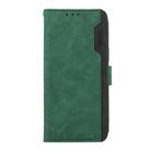 For Xiaomi 14T Pro ABEEL Color Block Magnetic RFID Leather Phone Case(Green-Black) - 2