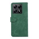 For Xiaomi 14T Pro ABEEL Color Block Magnetic RFID Leather Phone Case(Green-Black) - 3