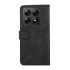 For Xiaomi 14T ABEEL Color Block Magnetic RFID Leather Phone Case(Black-Green) - 3
