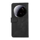 For Xiaomi 15 Ultra ABEEL Color Block Magnetic RFID Leather Phone Case(Black-Green) - 3