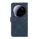 For Xiaomi 15 Ultra ABEEL Color Block Magnetic RFID Leather Phone Case(Blue-Brown) - 3