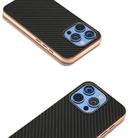 For iPhone 16 Pro Max Nano Electroplating Carbon Fiber Texture Phone Case(Black) - 3