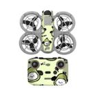 For DJI Neo Drone Body Remote Control Protective Sticker(Green Puppy) - 1