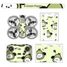 For DJI Neo Drone Body Remote Control Protective Sticker(Green Puppy) - 3