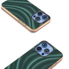 For iPhone 16 Pro Nano Electroplating Galactic Pattern Protective Phone Case(Green) - 3