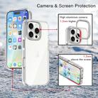 For iPhone 16 Pro Max Metal Buttons PC Hybrid TPU Phone Case(Transparent) - 3