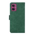 For Motorola Moto G55 5G ABEEL Frosted Magnetic RFID Leather Phone Case(Green) - 3