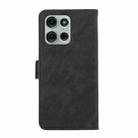 For Motorola Moto G75 5G ABEEL Frosted Magnetic RFID Leather Phone Case(Black) - 3