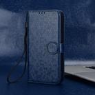 For itel P65 4G Honeycomb Dot Texture Leather Phone Case(Blue) - 2