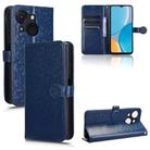 For itel A50C Honeycomb Dot Texture Leather Phone Case(Blue) - 1