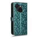 For itel A50C Honeycomb Dot Texture Leather Phone Case(Green) - 3