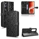 For itel S25 Honeycomb Dot Texture Leather Phone Case(Black) - 1