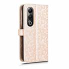 For itel S25 Honeycomb Dot Texture Leather Phone Case(Gold) - 3