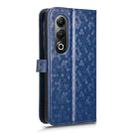 For itel S25 Honeycomb Dot Texture Leather Phone Case(Blue) - 3