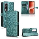 For itel S25 Honeycomb Dot Texture Leather Phone Case(Green) - 1