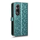 For itel S25 Honeycomb Dot Texture Leather Phone Case(Green) - 3