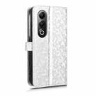 For itel S25 Honeycomb Dot Texture Leather Phone Case(Silver) - 3