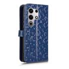 For itel S25 Ultra Honeycomb Dot Texture Leather Phone Case(Blue) - 3