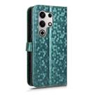 For itel S25 Ultra Honeycomb Dot Texture Leather Phone Case(Green) - 3