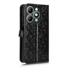 For itel A90 Honeycomb Dot Texture Leather Phone Case(Black) - 3