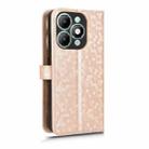 For itel A90 Honeycomb Dot Texture Leather Phone Case(Gold) - 3