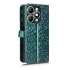 For itel A90 Honeycomb Dot Texture Leather Phone Case(Green) - 3