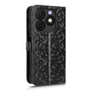 For itel Zeno 10 Honeycomb Dot Texture Leather Phone Case(Black) - 3