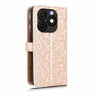 For itel Zeno 10 Honeycomb Dot Texture Leather Phone Case(Gold) - 3
