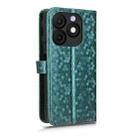For itel Zeno 10 Honeycomb Dot Texture Leather Phone Case(Green) - 3