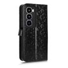For itel City 100 Honeycomb Dot Texture Leather Phone Case(Black) - 3