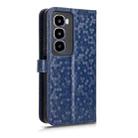 For itel City 100 Honeycomb Dot Texture Leather Phone Case(Blue) - 3