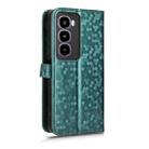 For itel City 100 Honeycomb Dot Texture Leather Phone Case(Green) - 3