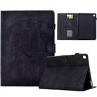 For Samsung Galaxy Tab A 10.1 2019 T510 Cats Embossed Leather Tablet Case(Black) - 1