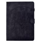 For Samsung Galaxy Tab A 10.1 2019 T510 Cats Embossed Leather Tablet Case(Black) - 3