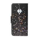 For Vivo S1 Pro Colored Drawing Pattern Horizontal Flip Leather Case with Holder & Card Slots & Wallet(Black Five-pointed Star) - 3