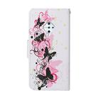 For Vivo S1 Pro Colored Drawing Pattern Horizontal Flip Leather Case with Holder & Card Slots & Wallet(Four Butterflies) - 2