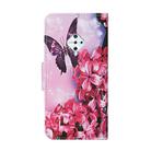 For Vivo S1 Pro Colored Drawing Pattern Horizontal Flip Leather Case with Holder & Card Slots & Wallet(Red Flower Butterfly) - 3