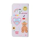 For Vivo S1 Pro Colored Drawing Pattern Horizontal Flip Leather Case with Holder & Card Slots & Wallet(Smiley Bear) - 3