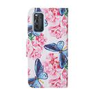 For Vivo V17 / V19 (India Version) Colored Drawing Pattern Horizontal Flip Leather Case with Holder & Card Slots & Wallet(Dragonfly Flower) - 2