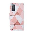 For Vivo V19 Colored Drawing Pattern Horizontal Flip Leather Case with Holder & Card Slots & Wallet(Marble) - 3